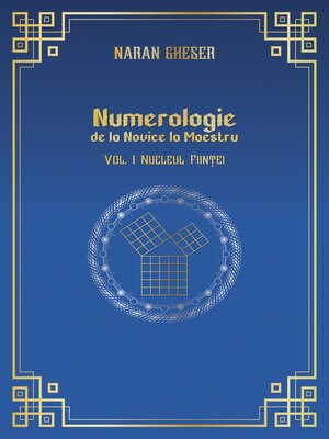cover image of Numerologie de la Novice la Maestru, Volume 1